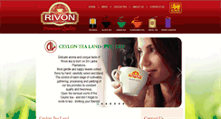 Desktop Screenshot of ceylontealand.com